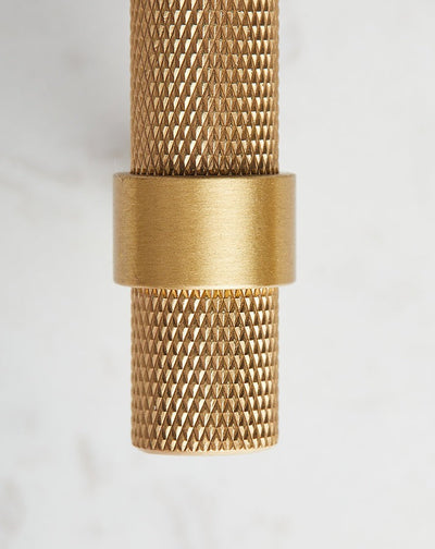 Moderne Texturierte Messing Schrank- und Schubladengriffe