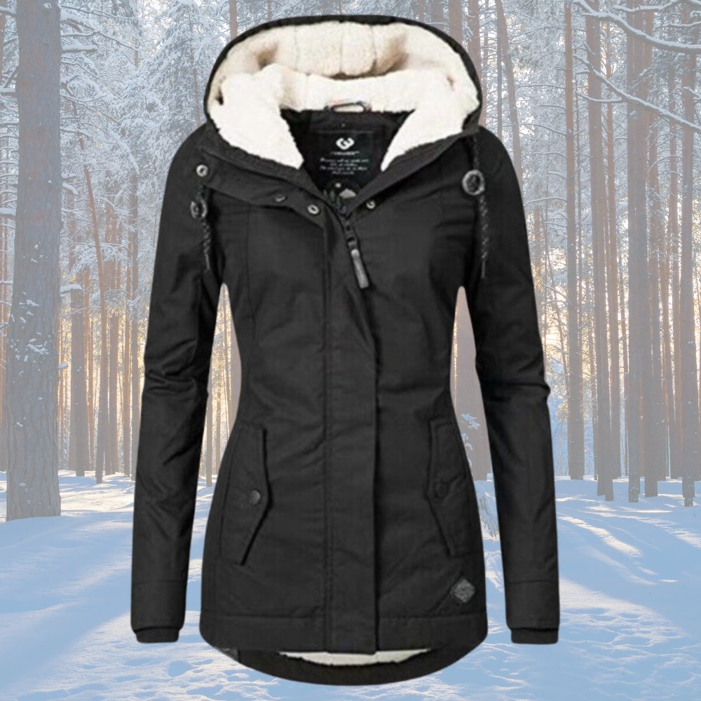 Mila - Sherpa-Jacke aus warmer Baumwolle
