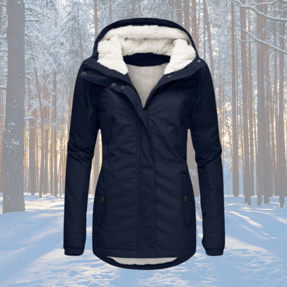 Mila - Sherpa-Jacke aus warmer Baumwolle