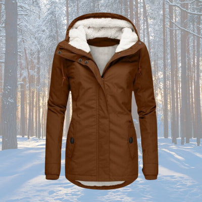 Mila - Sherpa-Jacke aus warmer Baumwolle