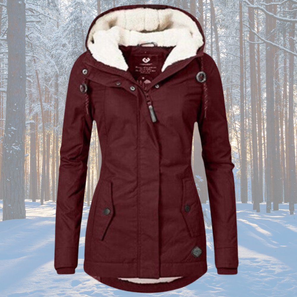 Mila - Sherpa-Jacke aus warmer Baumwolle