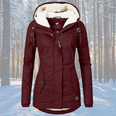 Mila - Sherpa-Jacke aus warmer Baumwolle