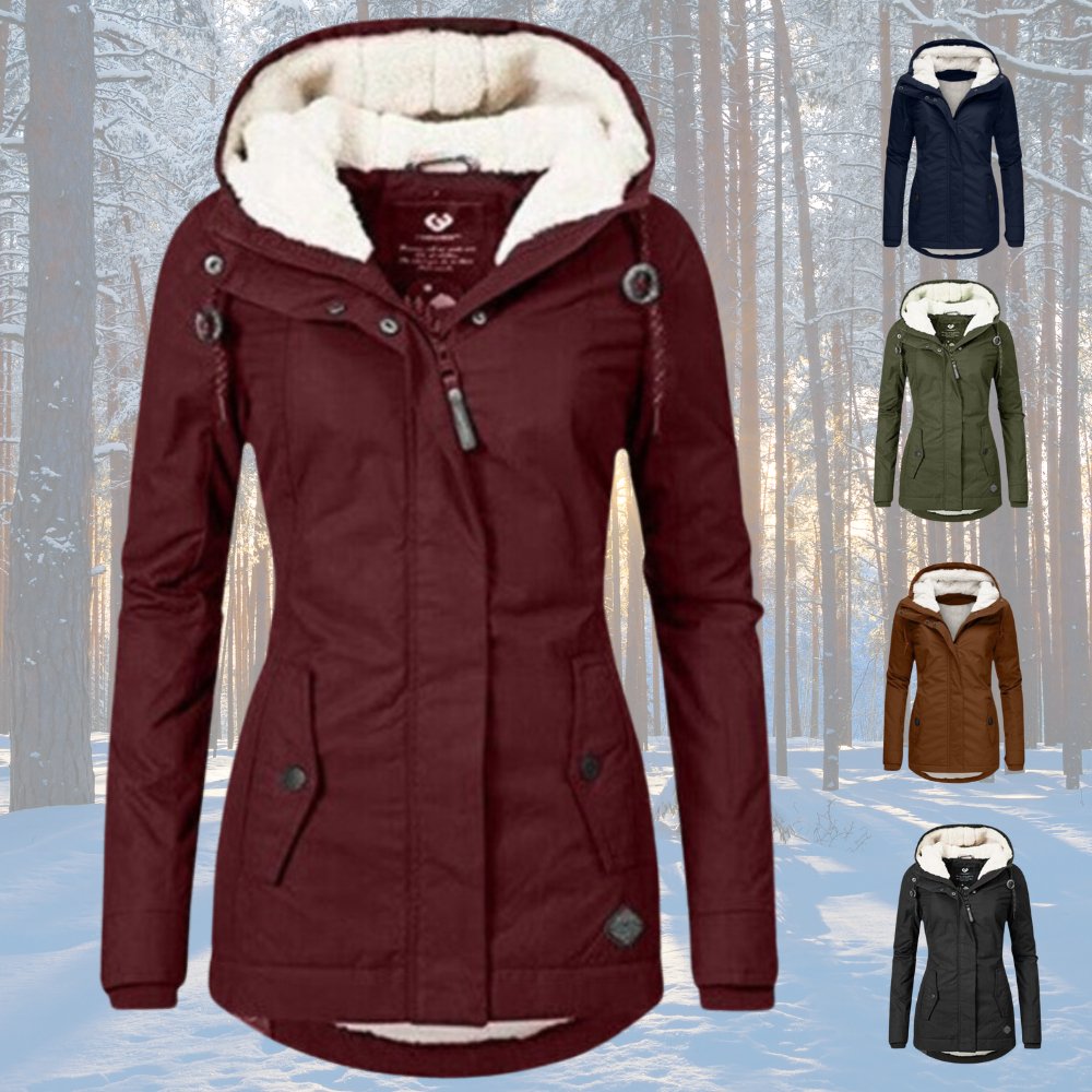 Mila - Sherpa-Jacke aus warmer Baumwolle
