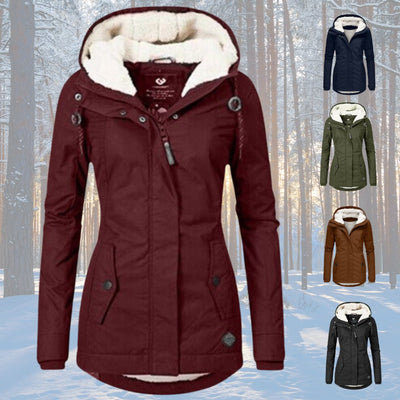 Mila - Sherpa-Jacke aus warmer Baumwolle
