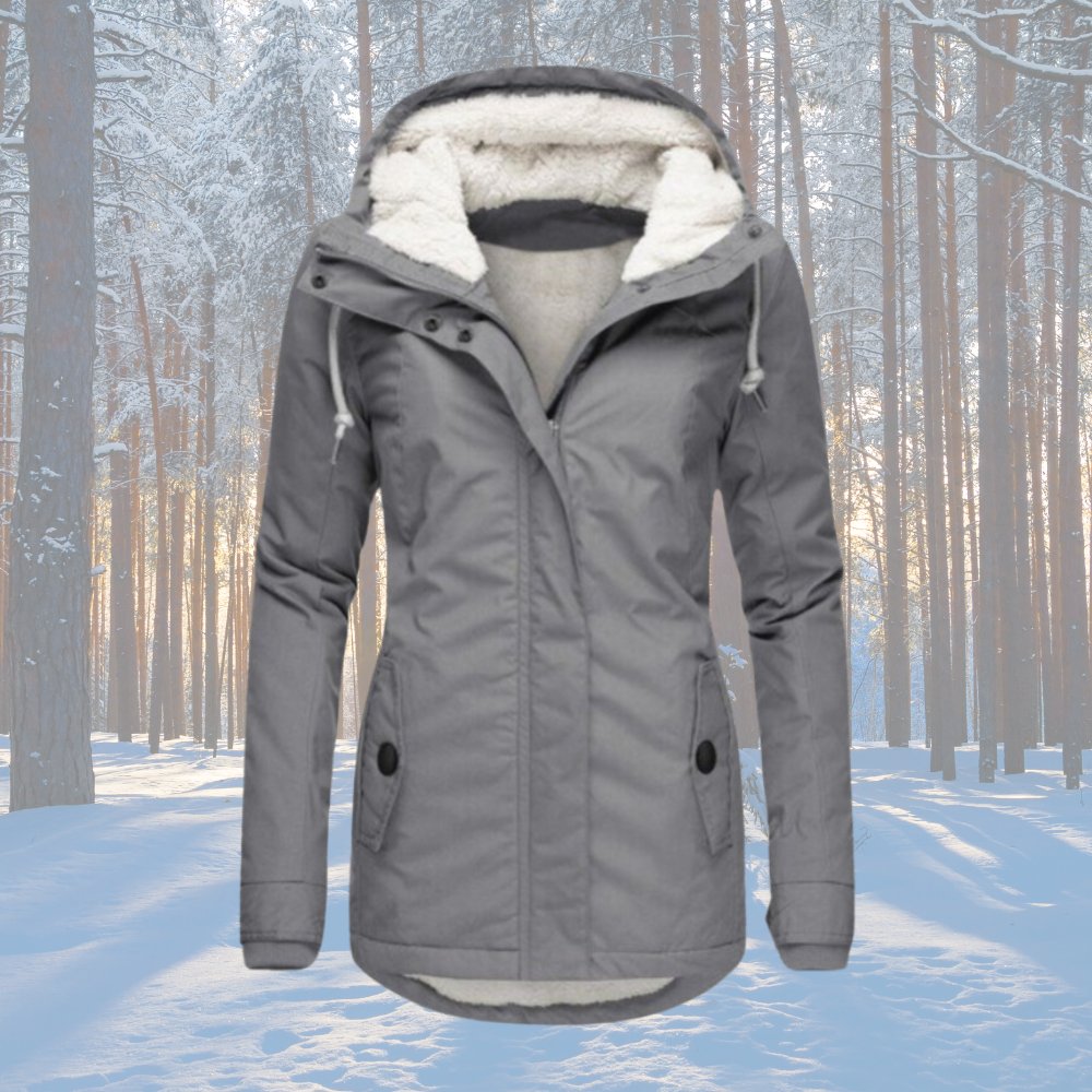 Mila - Sherpa-Jacke aus warmer Baumwolle