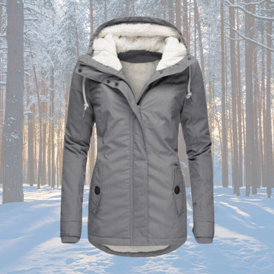Mila - Sherpa-Jacke aus warmer Baumwolle
