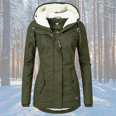 Mila - Sherpa-Jacke aus warmer Baumwolle