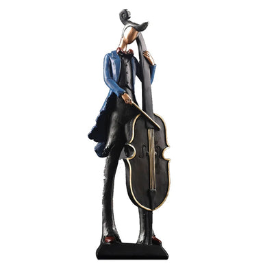 Musikinstrumente Figuren Skulptur