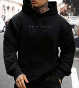 Lasie | Lässiger Hoodie mit Bequemer Passform für Herren in Schwarz