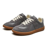 Oskar | Herren Retro Schuhe Elegant Charakter Modern in Grau