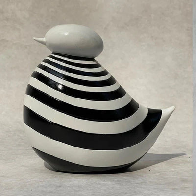 Nordic Schwarz-Weiße Tier-Dekorationsfiguren