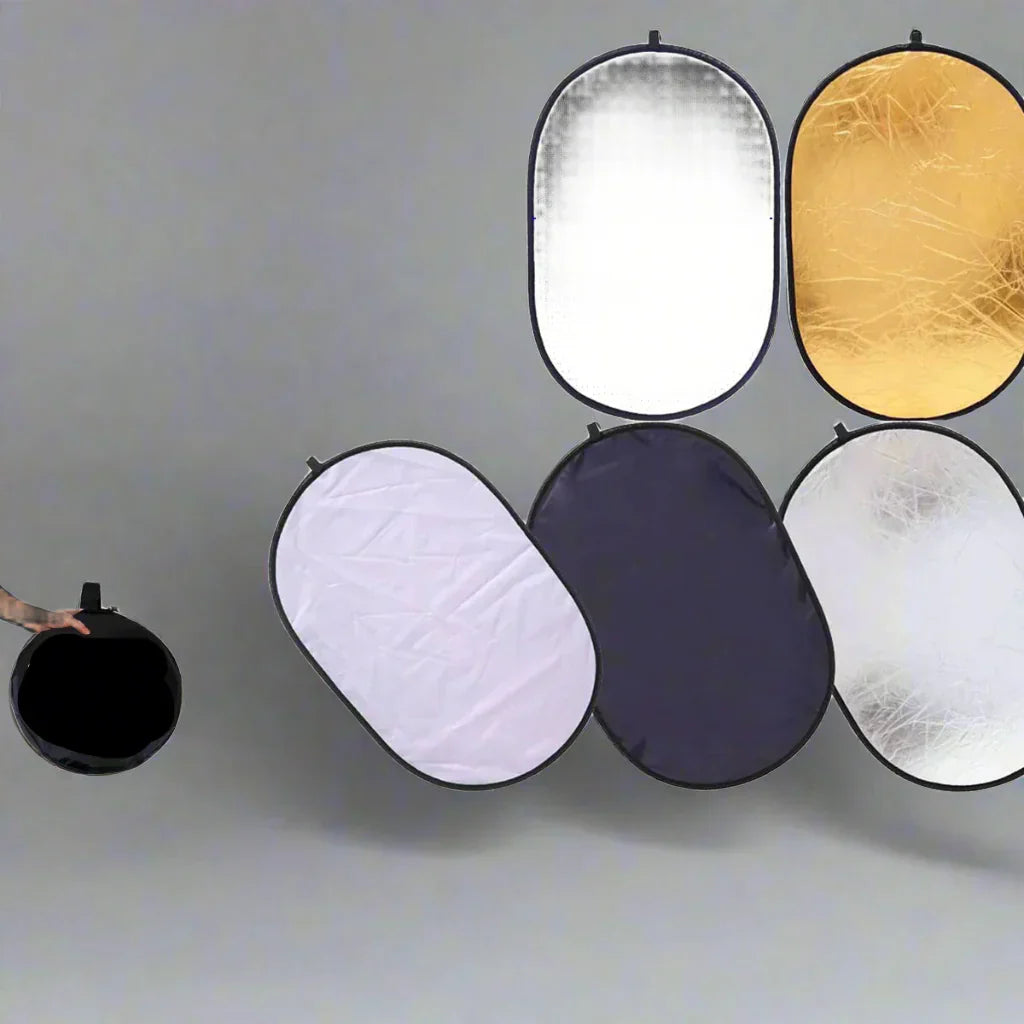 NovaPro 24" 5-in-1 zusammenklappbarer Lichtreflektor für Fotografie