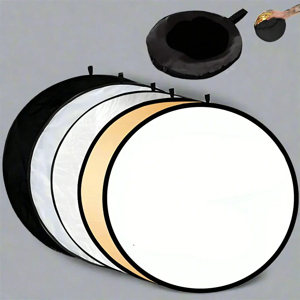 NovaPro 24" 5-in-1 zusammenklappbarer Lichtreflektor für Fotografie