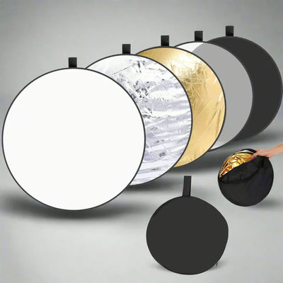 NovaPro 24" 5-in-1 zusammenklappbarer Lichtreflektor für Fotografie