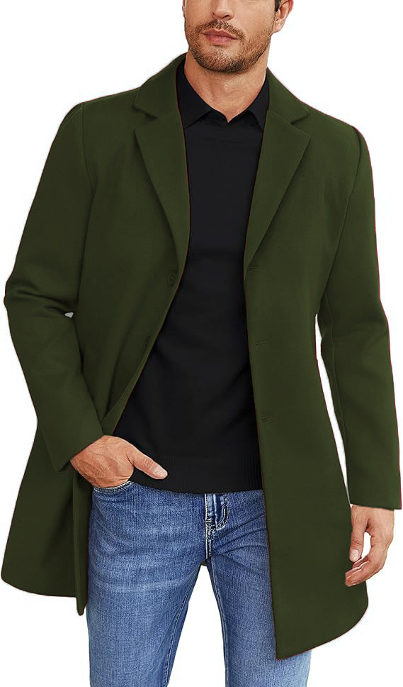 Herren eleganter Mantel Aliams