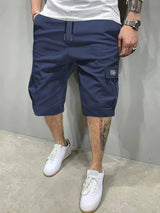 Jason | Cargo Shorts für Herren in Dunkelblau