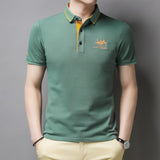 Alphonse | Herren Elegant Polo Hemd | Kurzarm in Grün