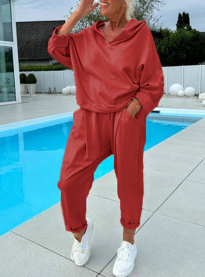 RICHELLE - KAPUZENPULLOVER-SET MIT JOGGINGHOSE