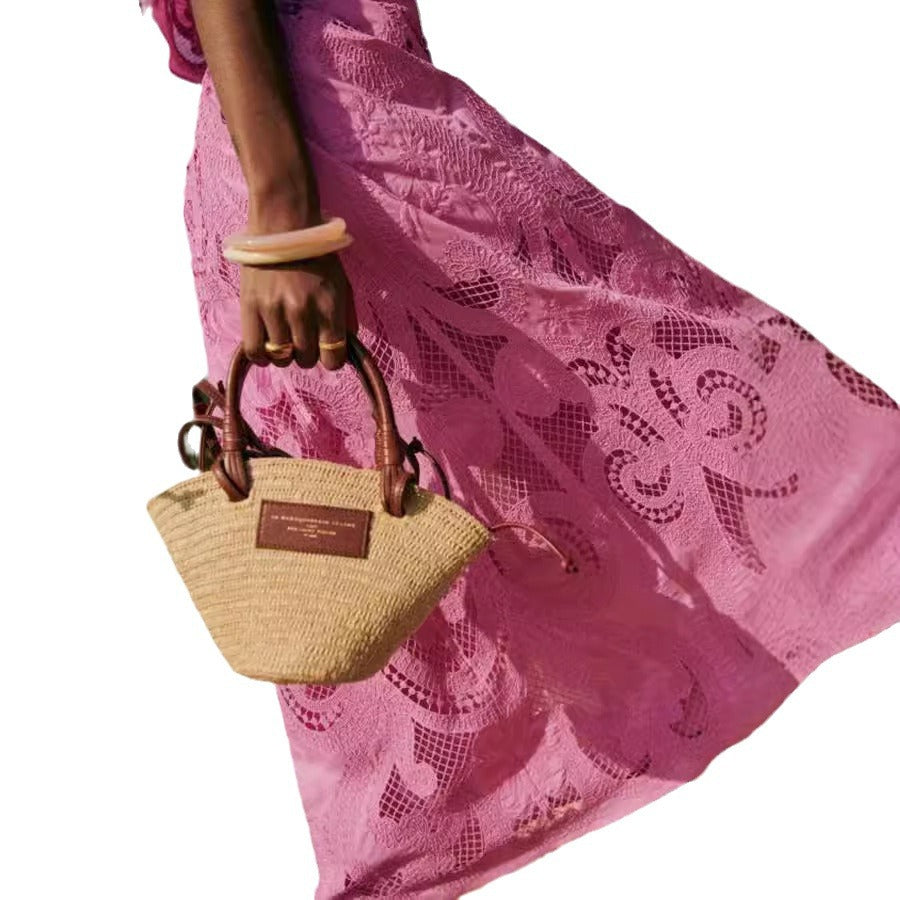 Sleeveless Skirt Pocket Two-piece Set