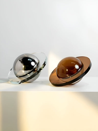 CrystalAxis Ornament - Dekoratives Kristall-Planeten-Ornament