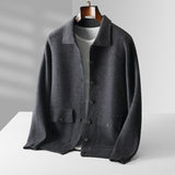 KYLE -Elegante Winterjacke für Herren in Grau