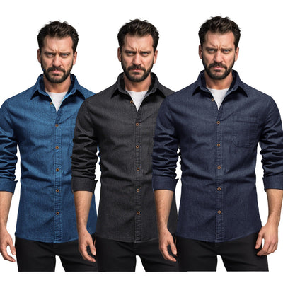 Herren Denim Hemd Aliams