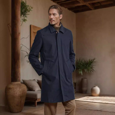 Herren eleganter Übergangsmantel Aliams