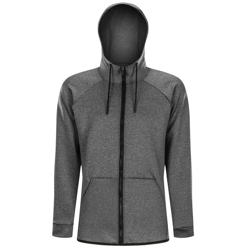 Herren Sportjacke mit Kapuze und praktischen Taschen Aliams