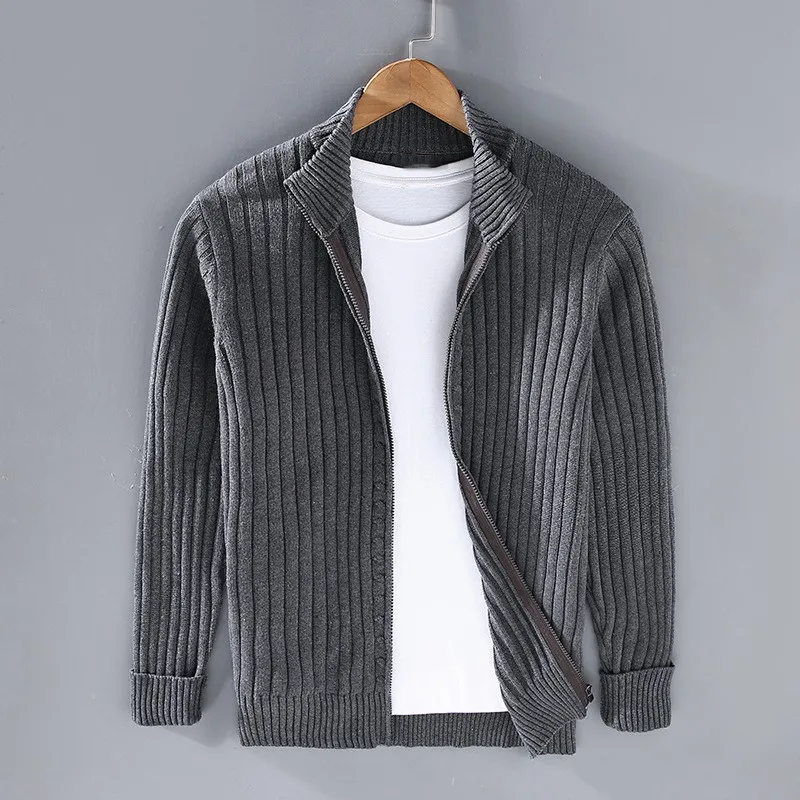 Offene Strickjacke für Herren mit Elegantem Look