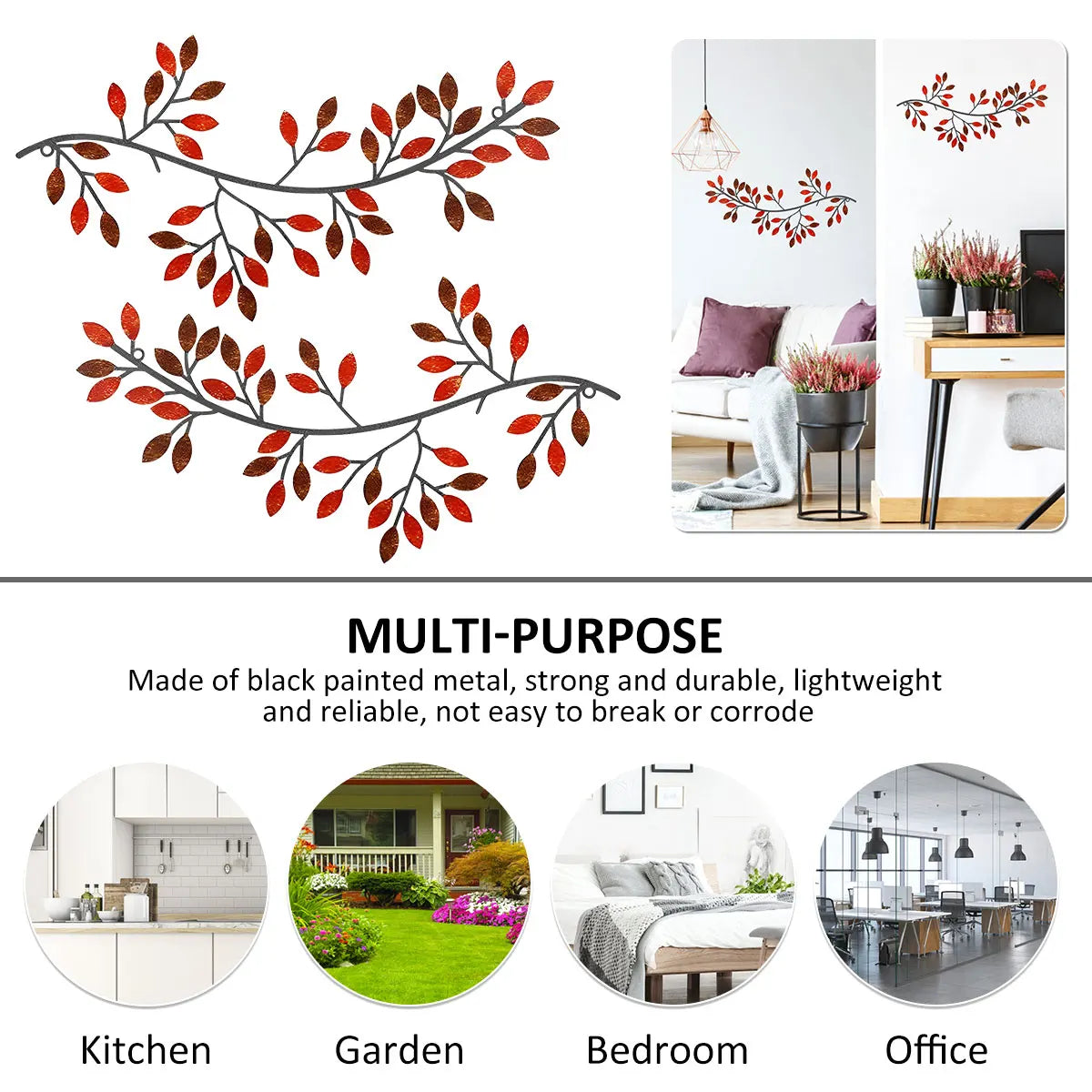 Olivenblatt Wanddekoration