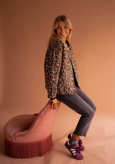 LEONA™ | Die Leopard-Bomberjacke