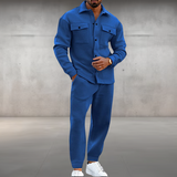 Esteban™ | 2-teiliger Luxus-Herrenanzug in Blau