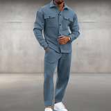 Esteban™ | 2-teiliger Luxus-Herrenanzug in Hellblau