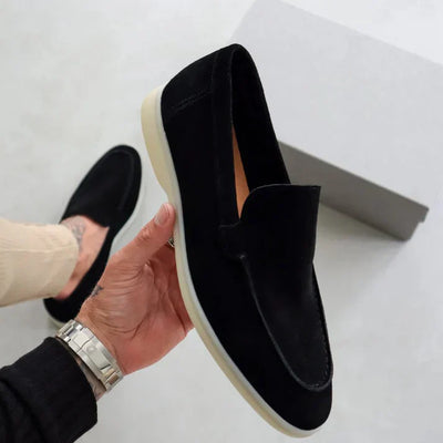 Elegante Wildleder Slipper