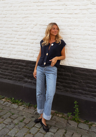 FENJA™ | DIE CHICE LAYERING-STRICKWESTE