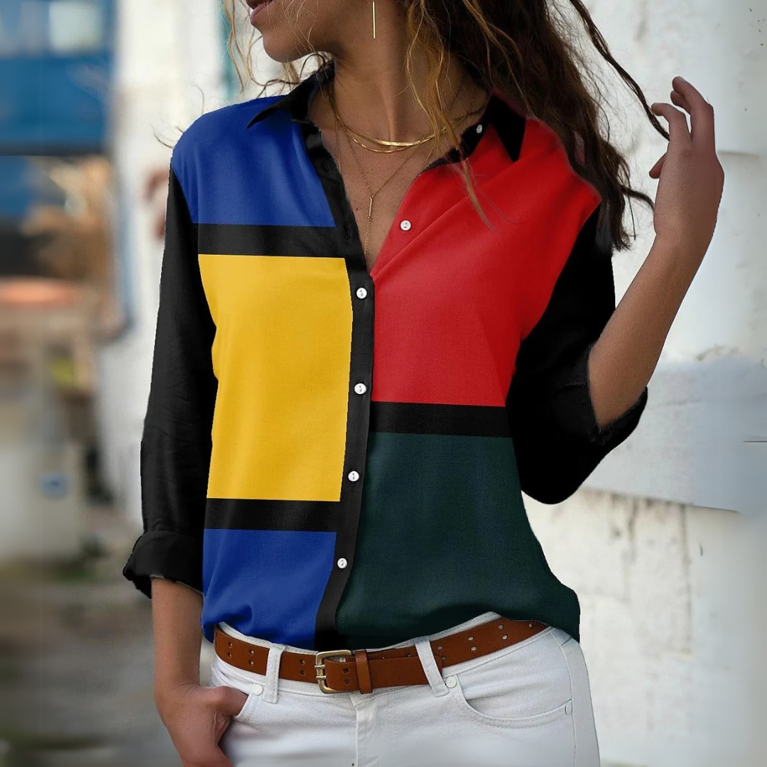 Ember™ - Mode Druck Hemd