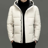 JAY - Pufferjacke mit Kapuze in Weiß