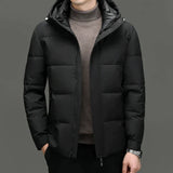 JAY - Pufferjacke mit Kapuze in Schwarz