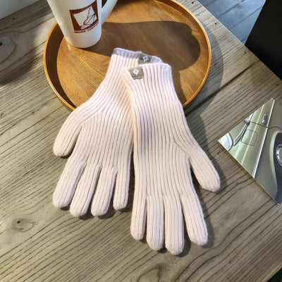CozyTouch Handschuhe – Legere gestrickte Winterhandschuhe aus Wolle