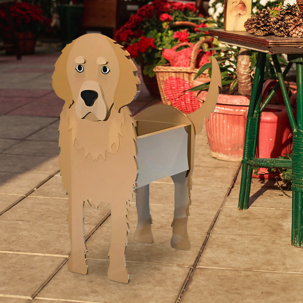 Golden Retriever Pflanzentopf
