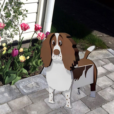 Springer Spaniel Flower Pot