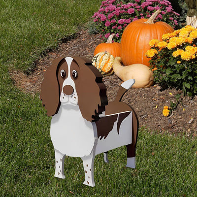 Springer Spaniel Flower Pot