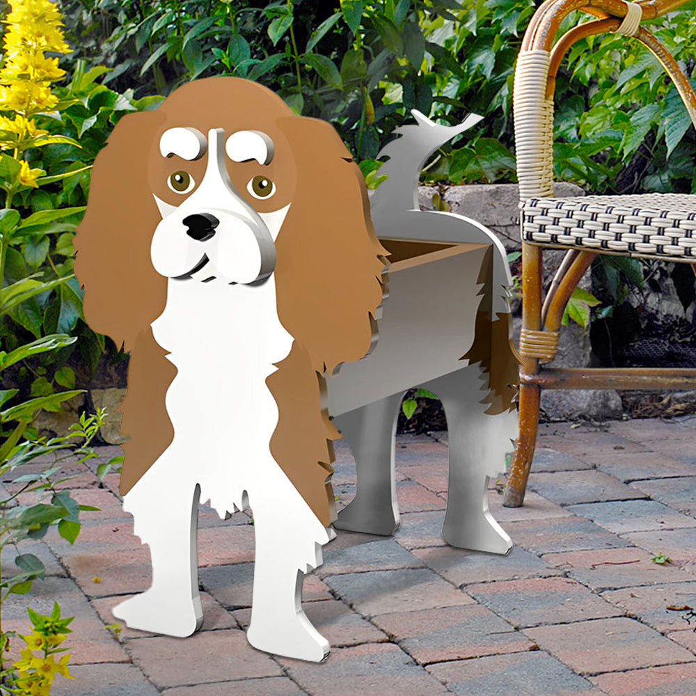 Cavalier King Charles Spaniel Plant Pot