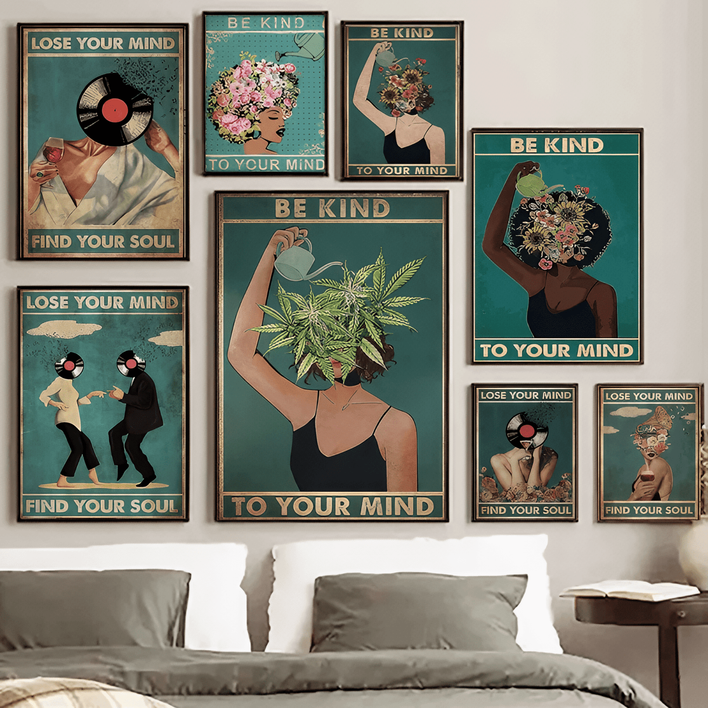 PUFF, PASS & HEAL | POSTER FÜR MENTALE GESUNDHEIT