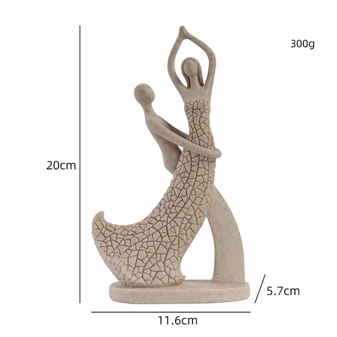 Paare Figurine Statue Skulptur