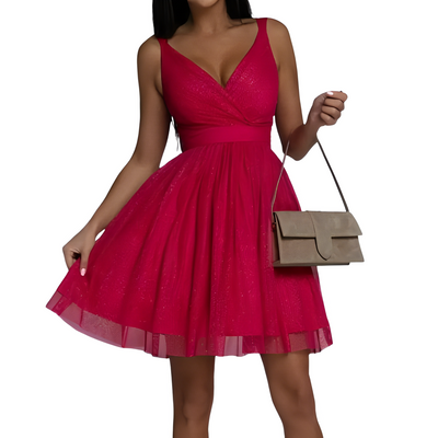 Agnes - Paillettenkleid ärmellos