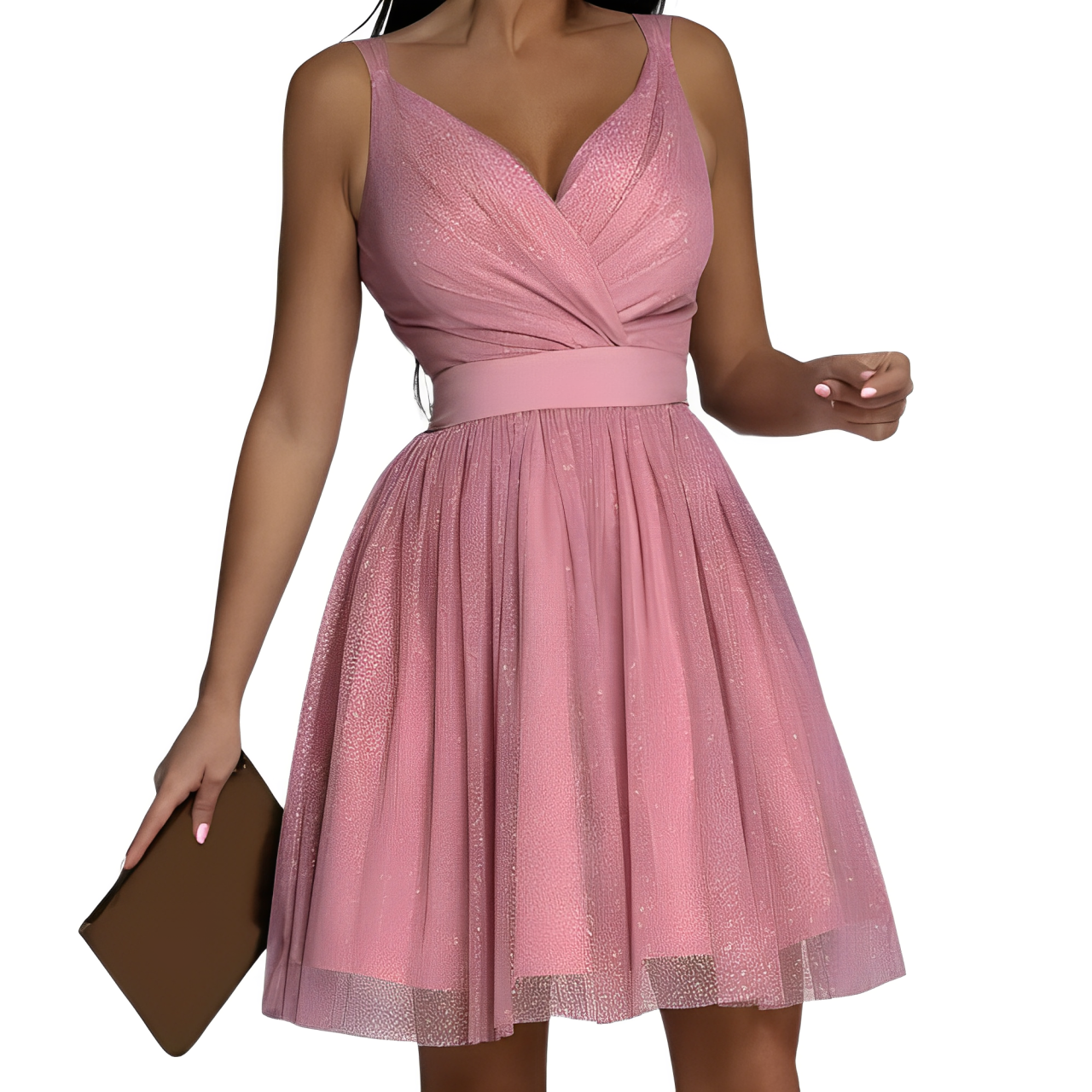 Agnes - Paillettenkleid ärmellos