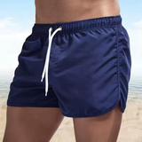 VINCENT | KURZE HERREN-BADEHOSE in Marineblau