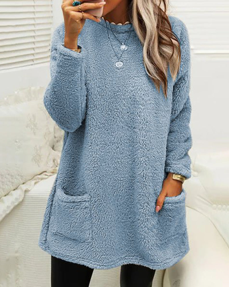 Shelly | Warmer längerer Pullover