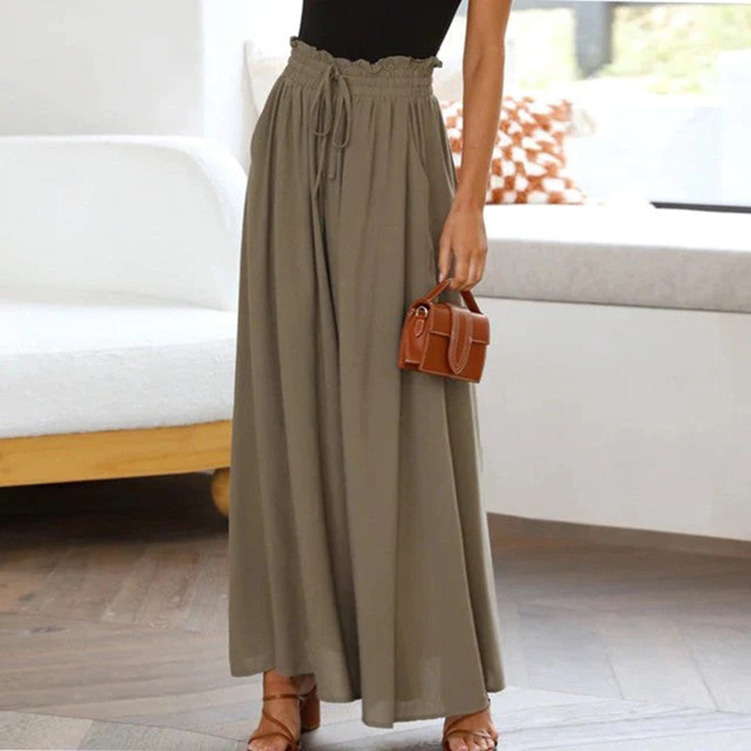 Franzia – Elegante Damenhose mit weitem Bein